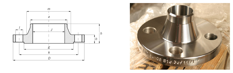 ANSI 150 lb/sq.in. RF-WN-STD 